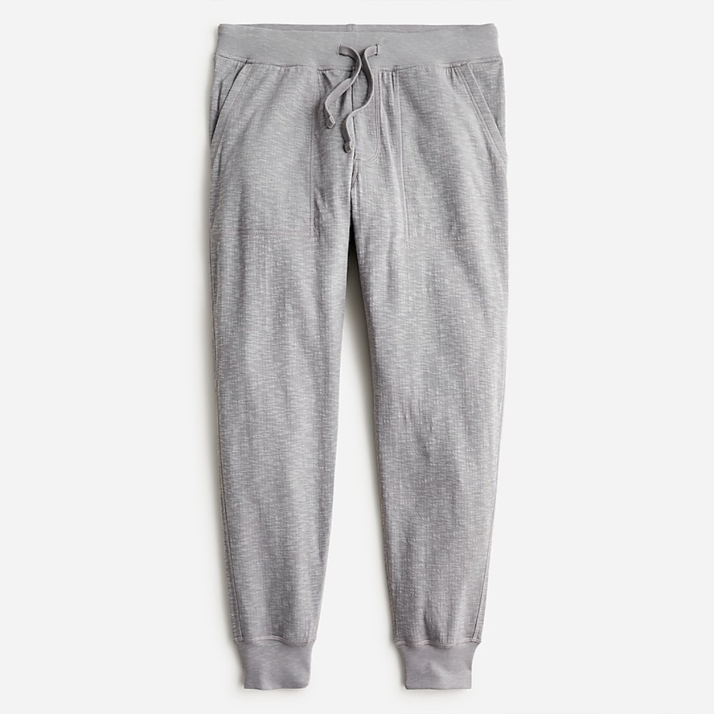 J Crew Double-knit jogger pant xs dove grey